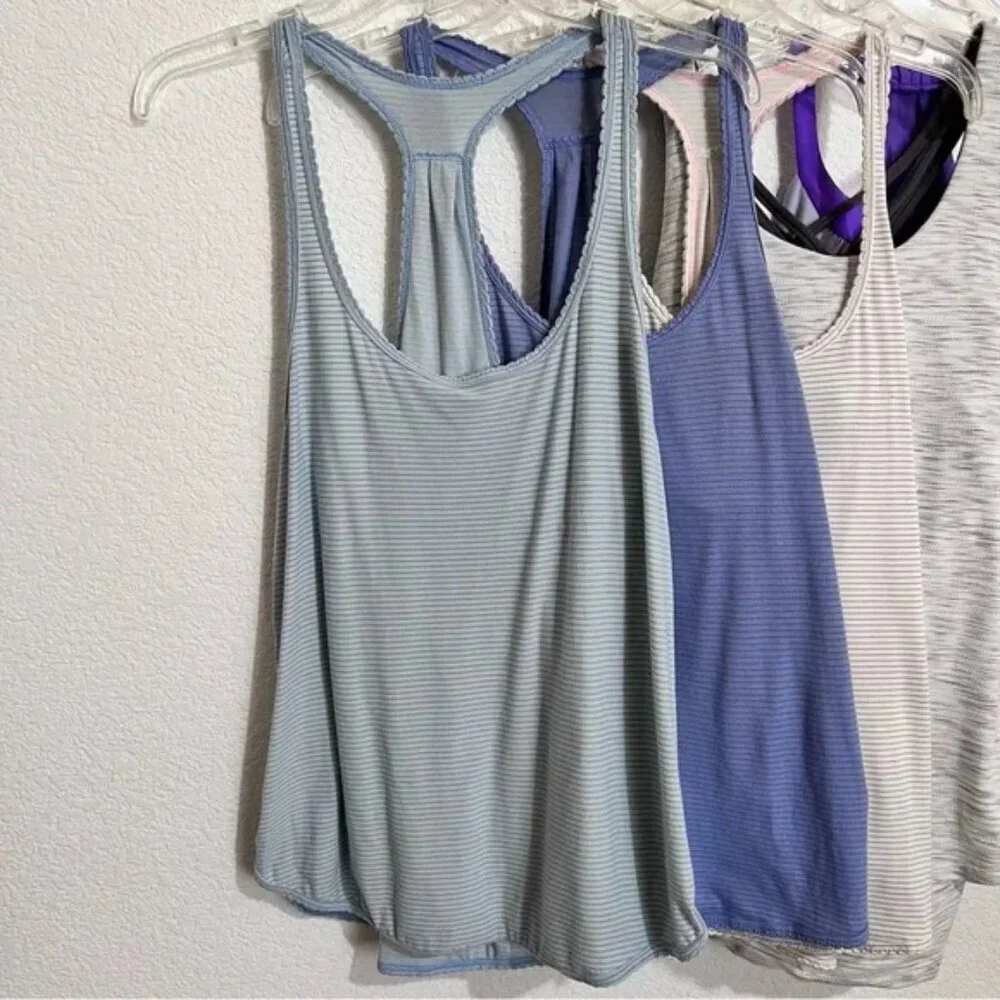 Lululemon Athletica Workout Tanks Bundle of 6 Assorted Styles